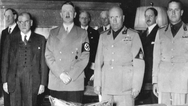 Hitler and Mussolini 1938